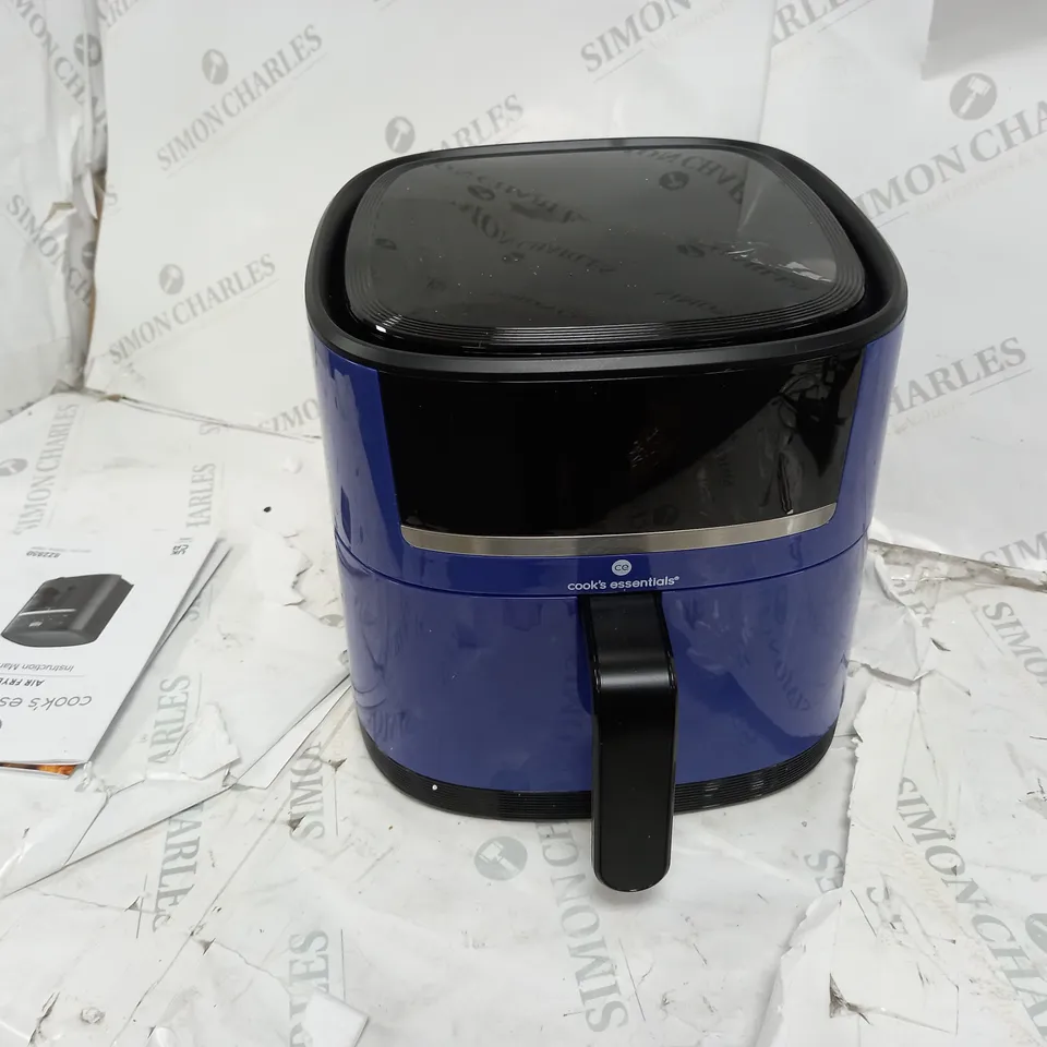 COOK'S ESSENTIALS 4L AIR FRYER NAVY