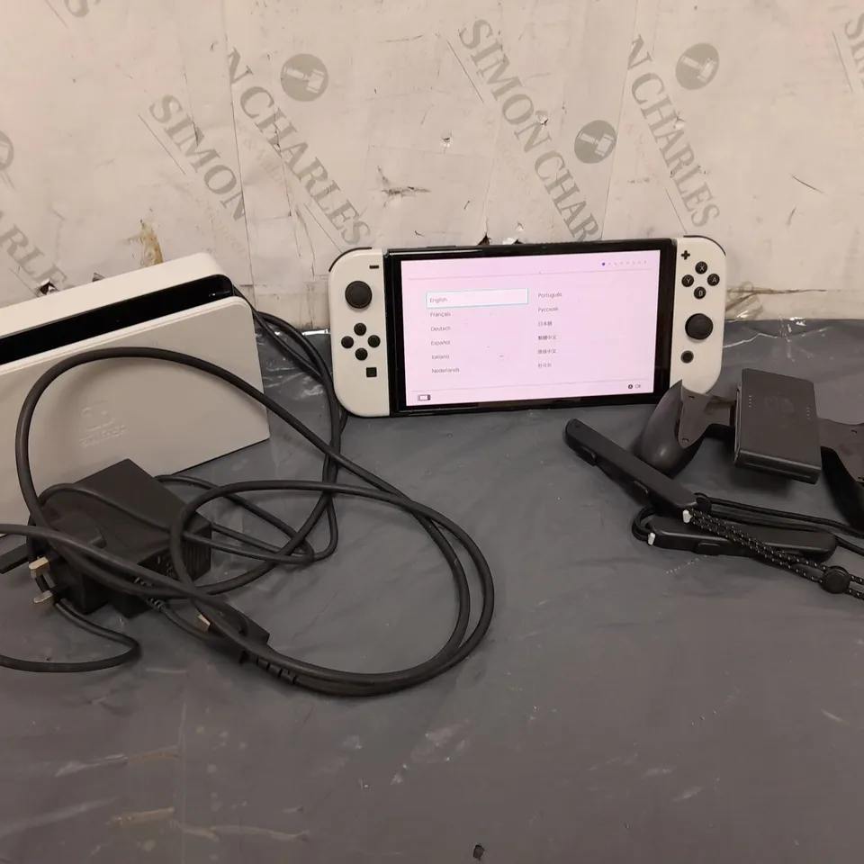 BOXED NINTENDO SWITCH OLED IN WHITE