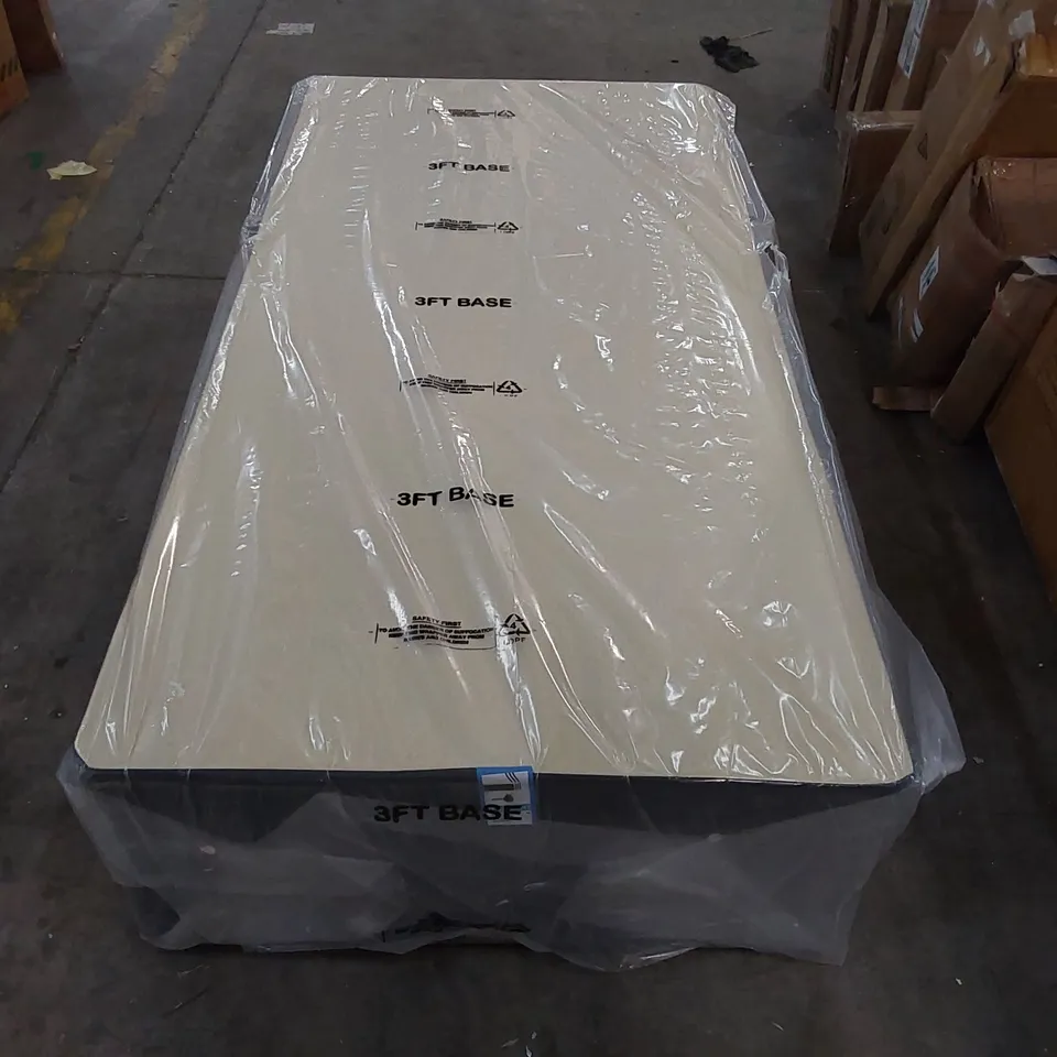 BOXED 3FT SINGLE DIVAN BASE (1 BOX)