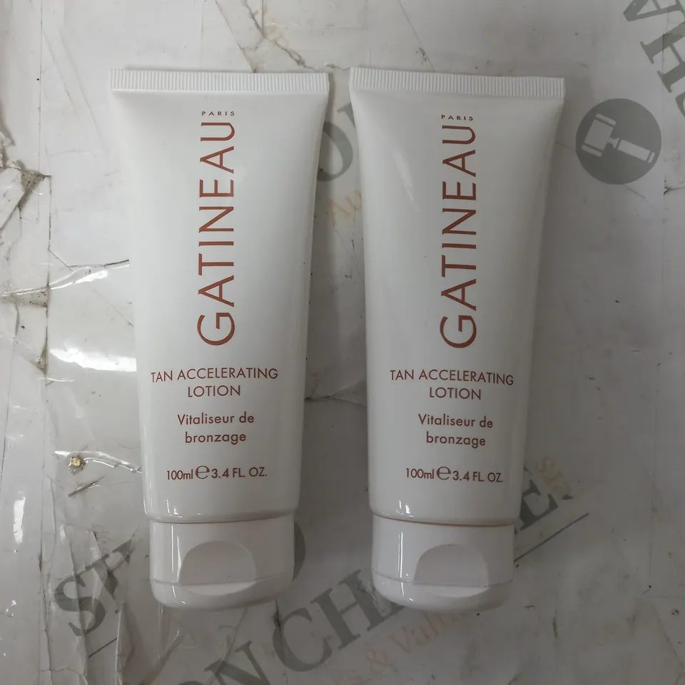 BOX OF 2 GATINEAU TAN ACCELERATING LOTION 