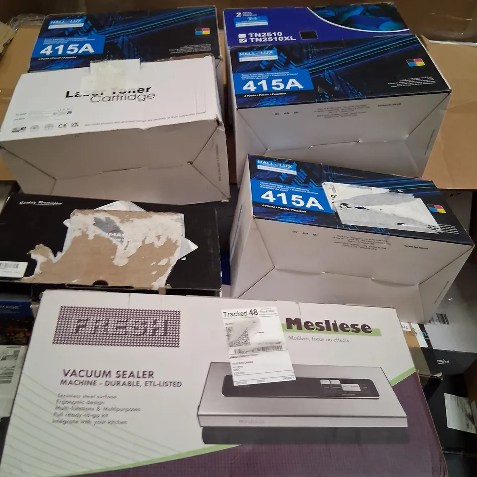 PALLET CONSISTING OF A LARGE QUANTITY OF ASSORTED PRINTING TONERS AND ACCESSORIES
