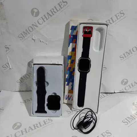 2 SMARTWATCHES TO INCLUDE T500 SMARTWATCH AND KIDS HEART RATE SMART FITNESS TRACKER 
