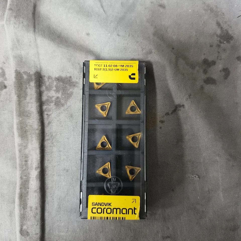 SANDVIK COROMANT COROTURN 107 INSERTS CASE – CARBIDE TURNING INSERTS