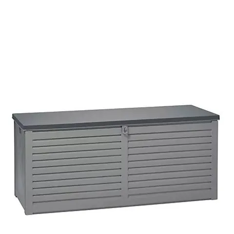 GARDEN GEAR 490 LITRE STORAGE BOX W/ SIT ON LID UNBOXED