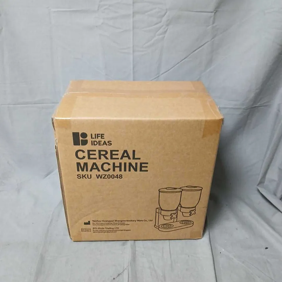 DUAL CEREAL DISPENSER (2 X 2L CAPACITY) – BOXED