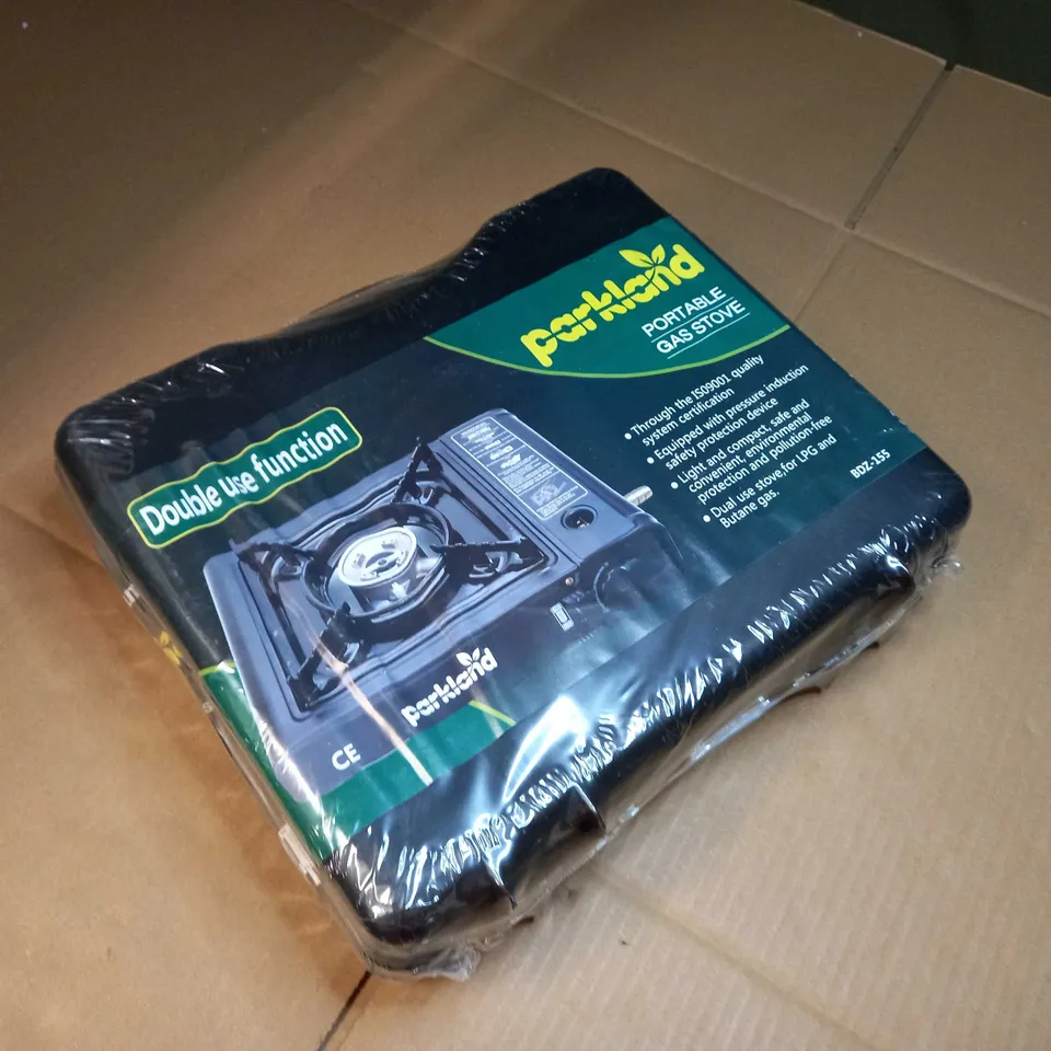 PACKAGED PARKLAND PORTABLE GAS STOVE