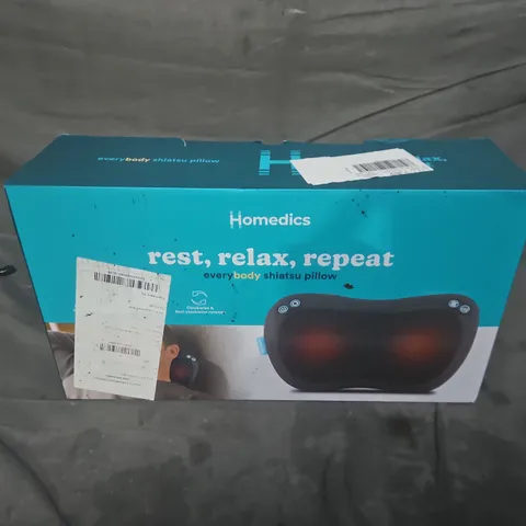BOXED HOMEDICS EVERYBODY SHIATSU PILLOW