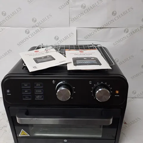COOK'S ESSENTIAL 21-LITRE AIRFRYER OVEN IN BLACK