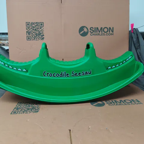 CHILDRENS CROCODILE SEESAW UNBOXED