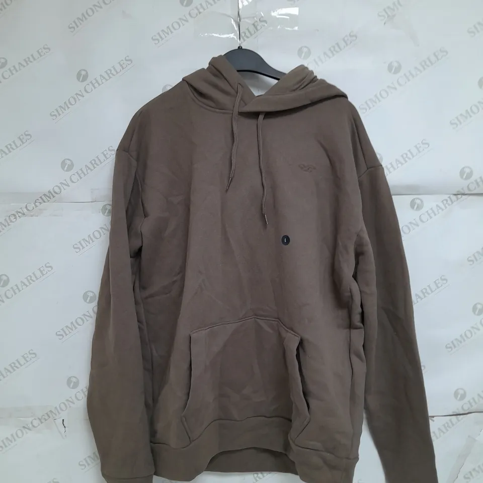 HOLLISTER BROWN LARGE BASIC JUMPER 