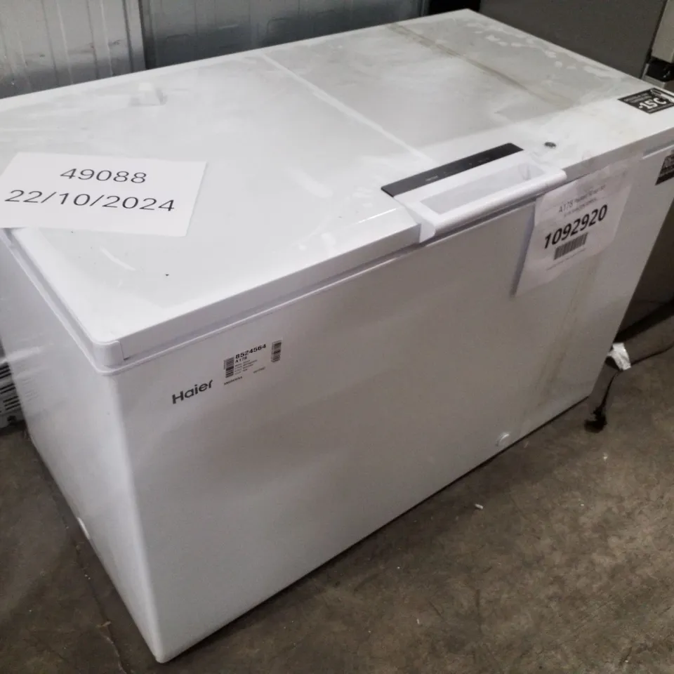 HAIER HCE420EK LOW FROST CHEST FREEZER - UNPROCESSED RAW RETURN