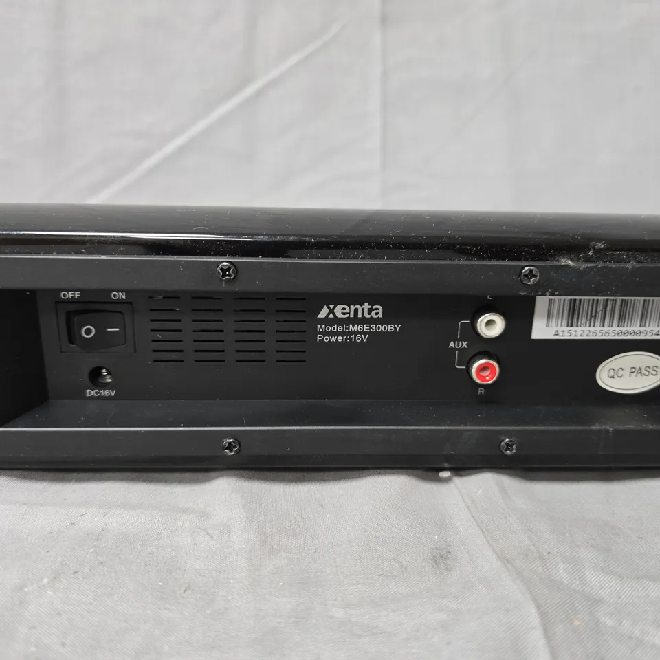 XENTA SOUNDBAR M6E300BY – 16V DC, RCA AUX