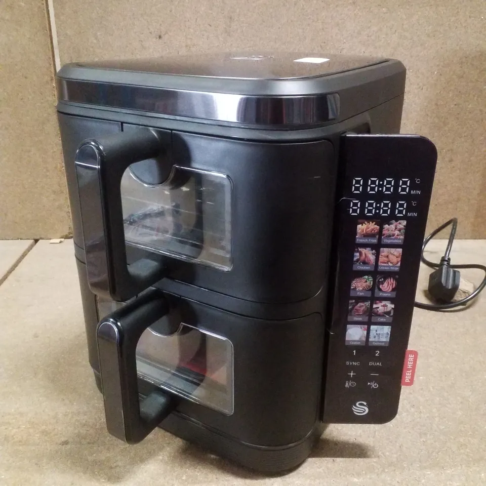 BOXED SWAN DUO LAYER 11L AIR FRYER