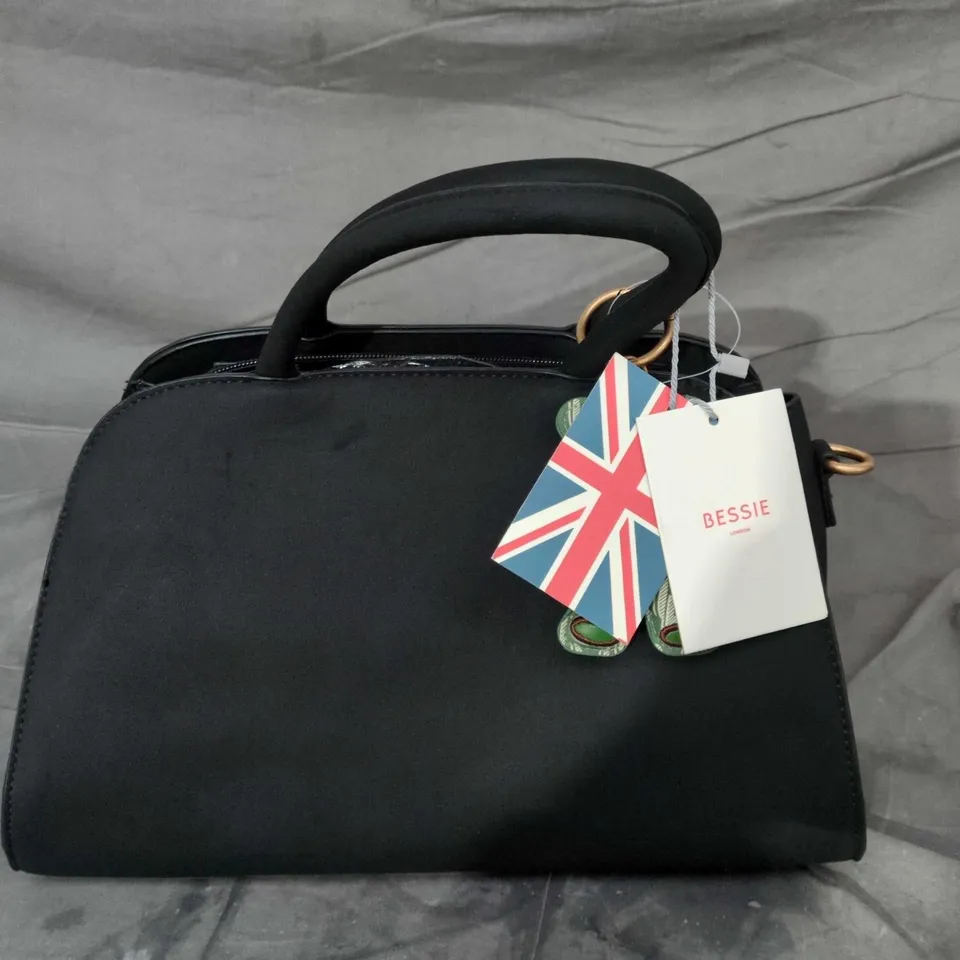 BESSIE LONDON BLACK HANDBAG