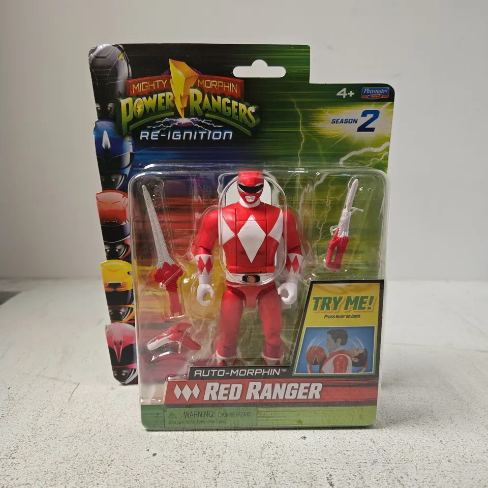 POWER RANGERS MIGHTY MORPHIN RED RANGER ACTION FIGURE