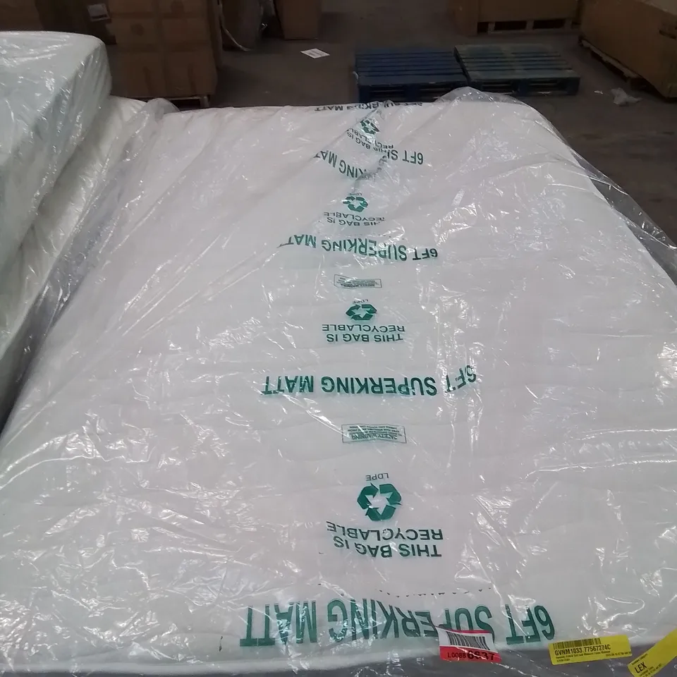 LUXURY MEMORY FOAM MATTRESS 6'