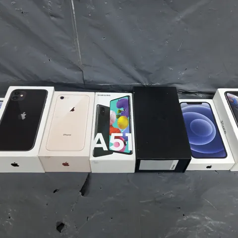 LARGE QUANTITY OF ASSORTED EMPTY PHONE BOXES - IPHONE, SAMSUNG