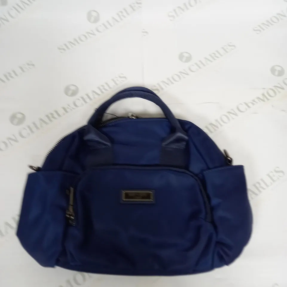 SAINT+SOFIA HANDLED BAG IN NAVY
