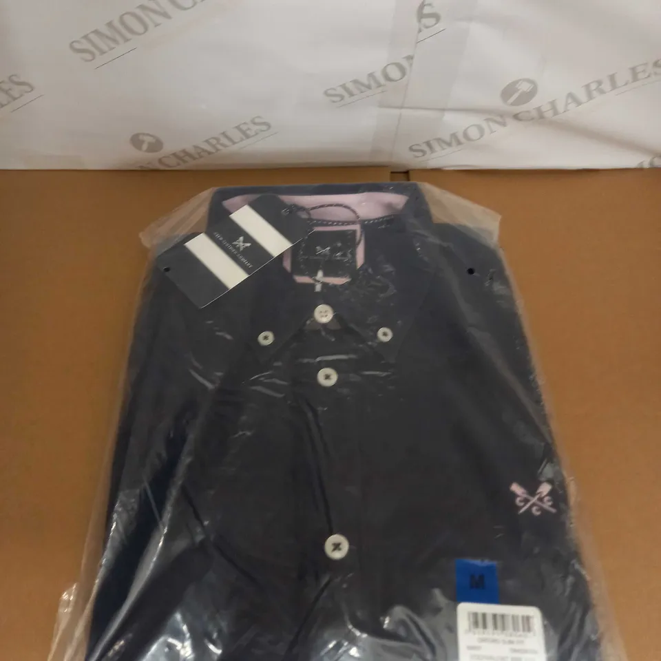 CREW CLOTHING COMPANY OXFORD SLIM FIT SHIRT SIZE M