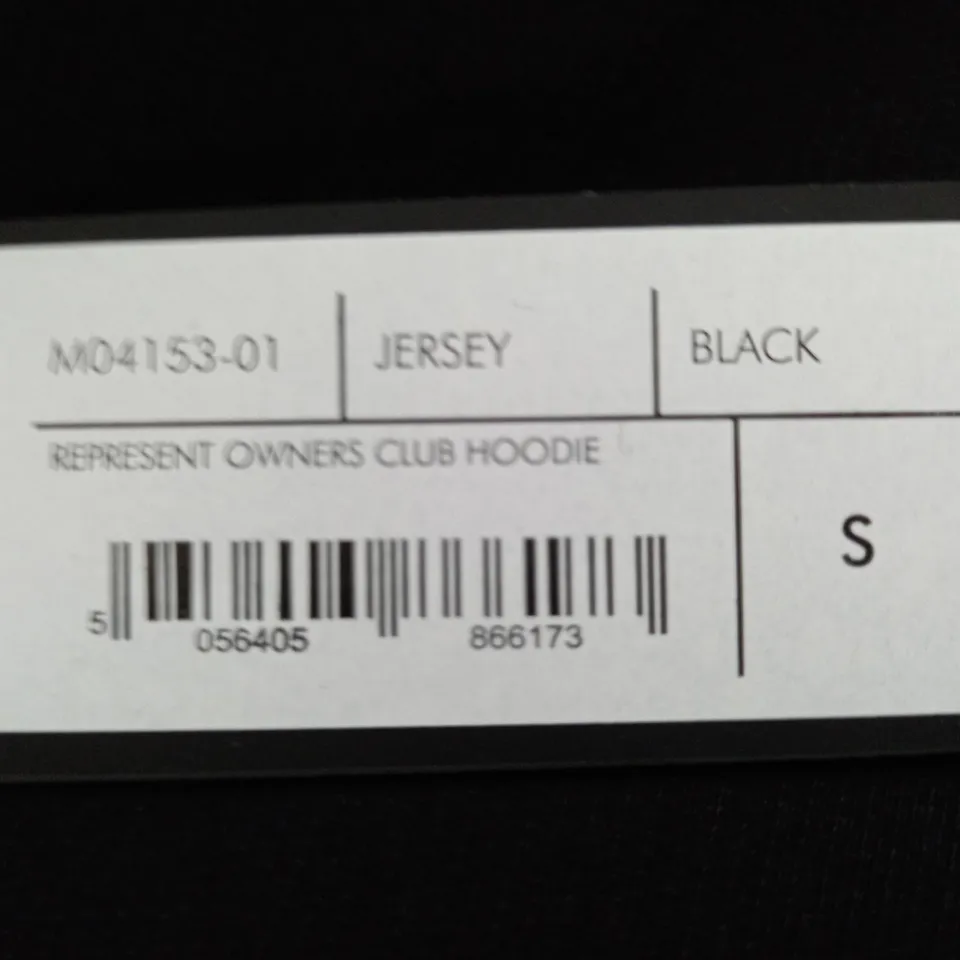 REPRESENT OWNERS CLUB HOODIE IN BLACK - S