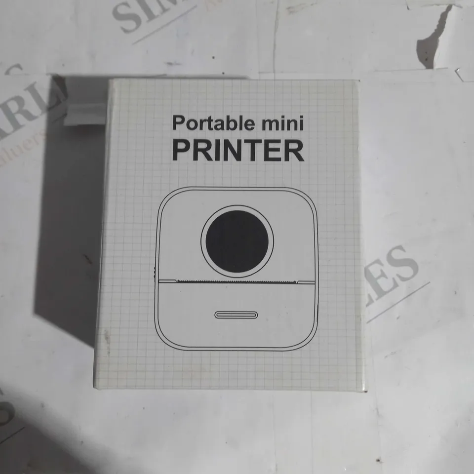 BOXED PORTABLE MINI PRINTER 