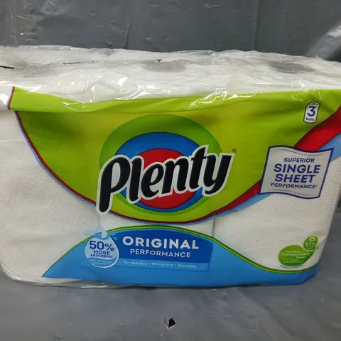 8 PACKS OF PLENTY ORIGINAL PERFORMANCE ROLLS (3 PER PACK)