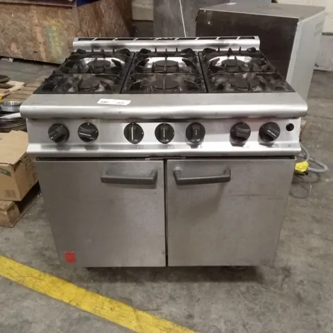 FALCON G3101 6 BURNER OVEN RANGE