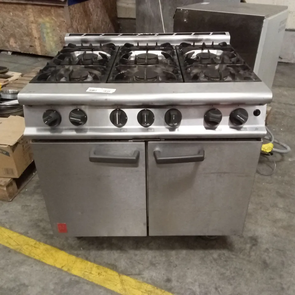 FALCON G3101 6 BURNER OVEN RANGE