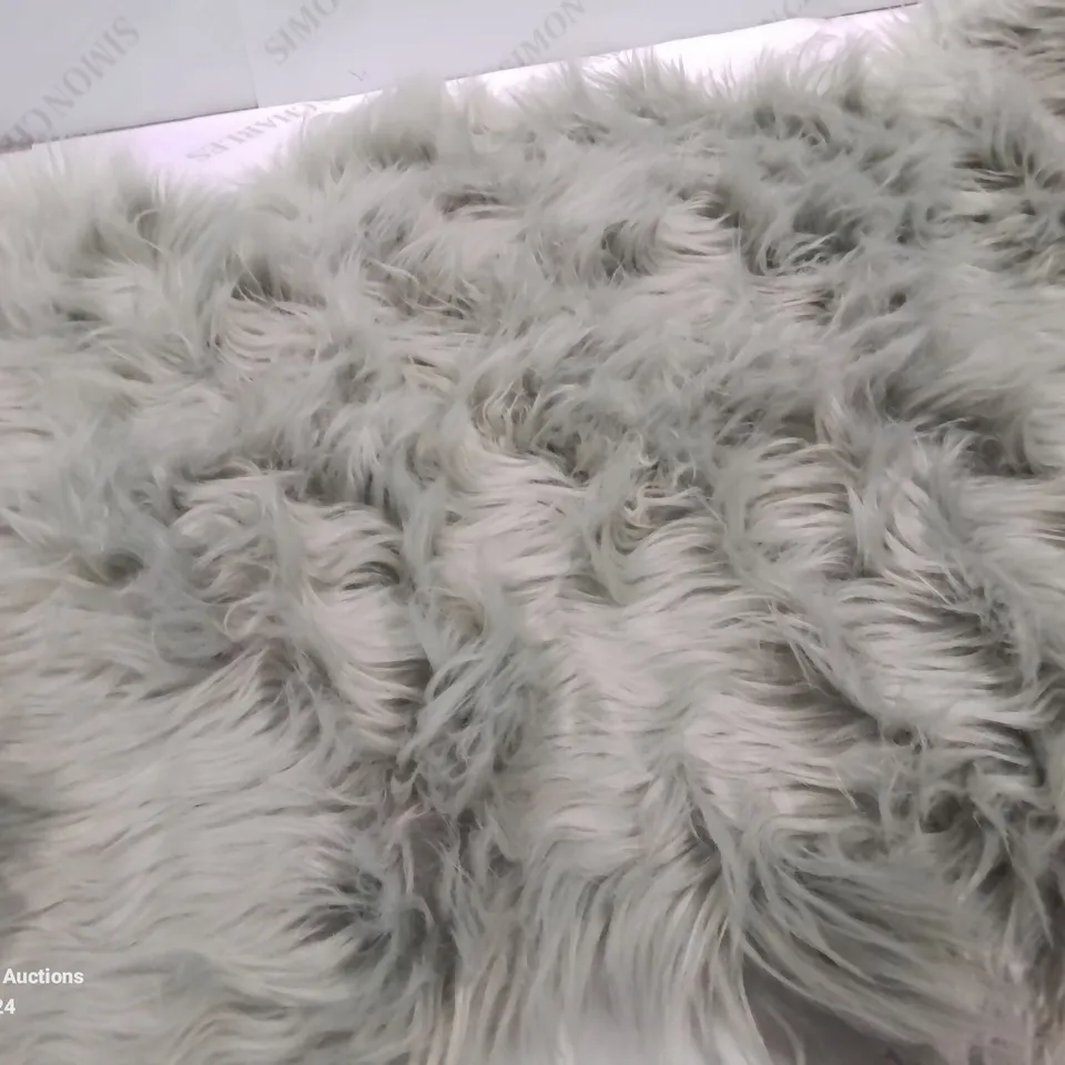 BRAND NEW PACO HOME 960 PLAYA DESIGN 55X160CM SHAGGY GREY RUG