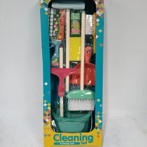 BOXED 12-PIECE TOY CLEANING SET