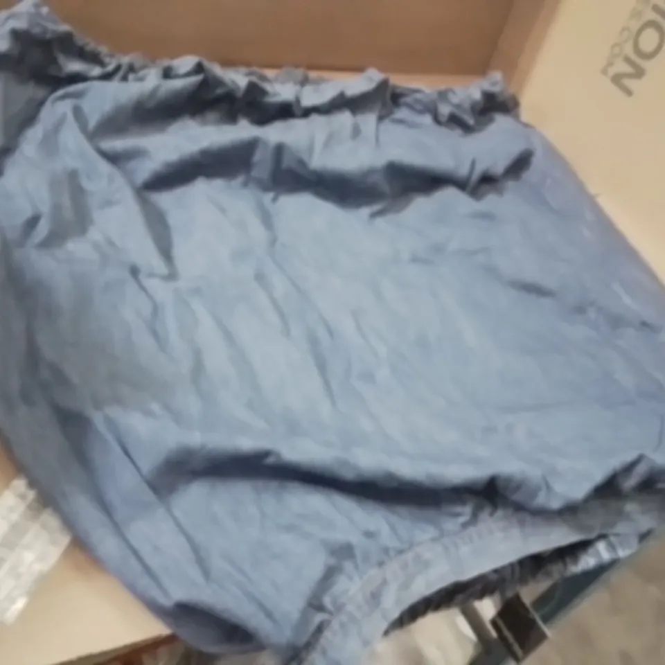 BOXED BRAND NEW APPROXIMATELY 12 SIMPLY BE MID BLUE DENIM SKIRT SIZE 20