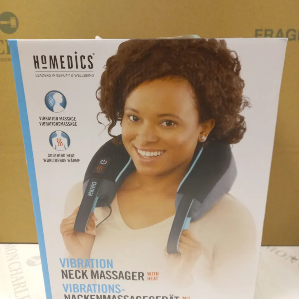 HOMEDICS VIBRATION NECK MASSAGER WITH HEAT