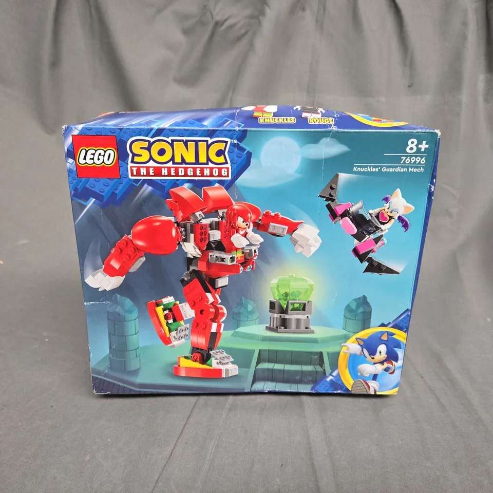 LEGO SONIC THE HEDGEHOG KNUCKLES GUARDIAN MECH - 76996