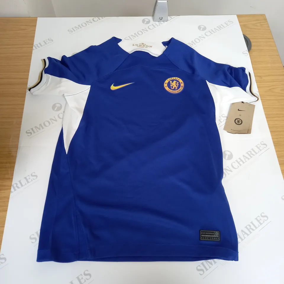 NIKE CHELSEA FOOTBALL CLUB SHIRT - KIDS MEDIUM