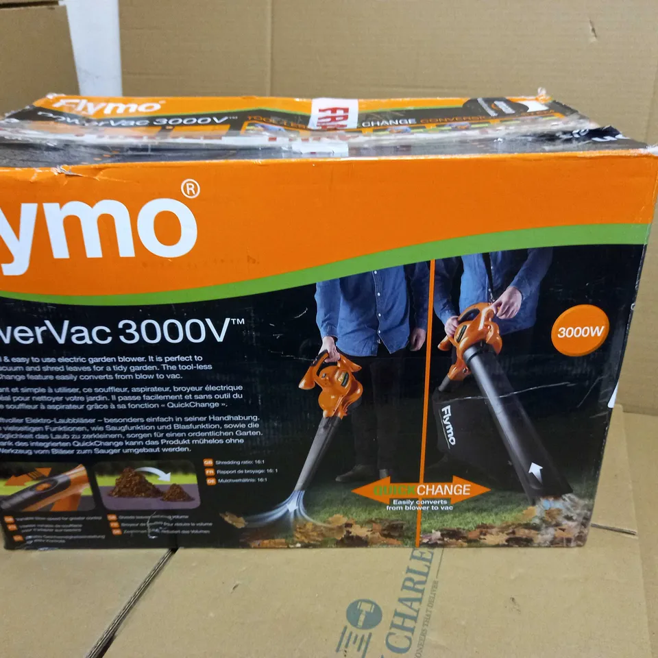 FLYMO POWERVAC 3000V ELECTRIC BLOWER