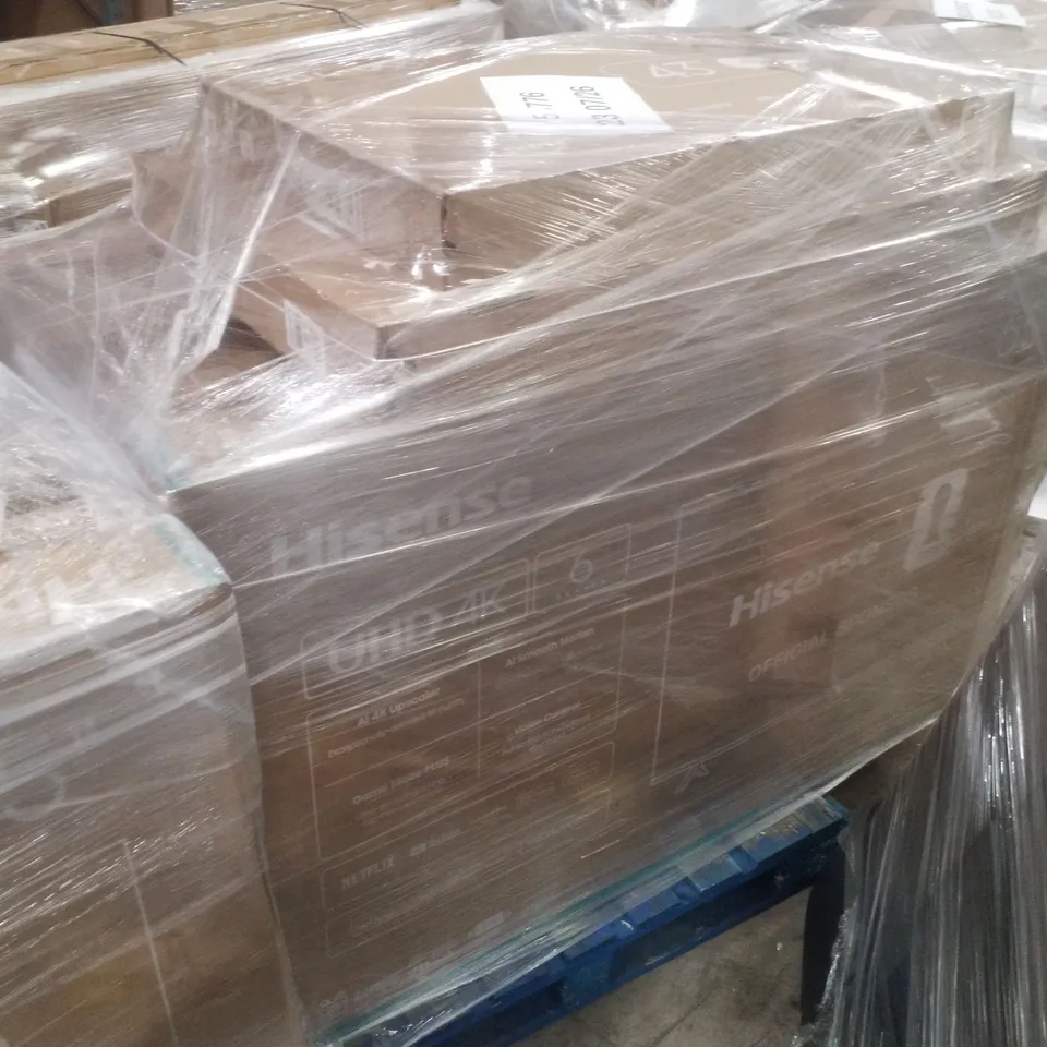 PALLET CONTAINING 8 ASSORTED DAMAGED TVS