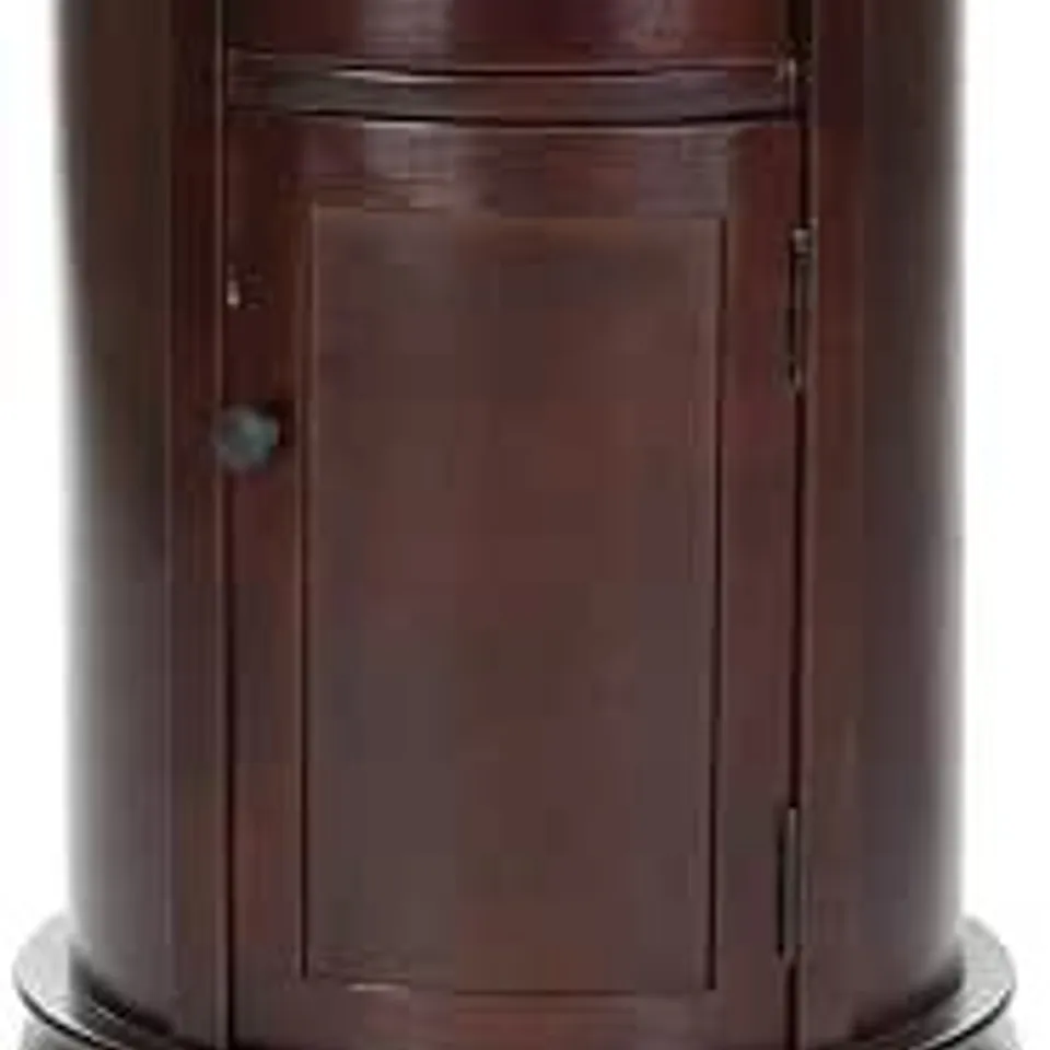 BOXED SAFAVIEH CONTEMPORARY WOODEN FURNITURE, DARK CHERRY, 50 X 50 X 65 CM