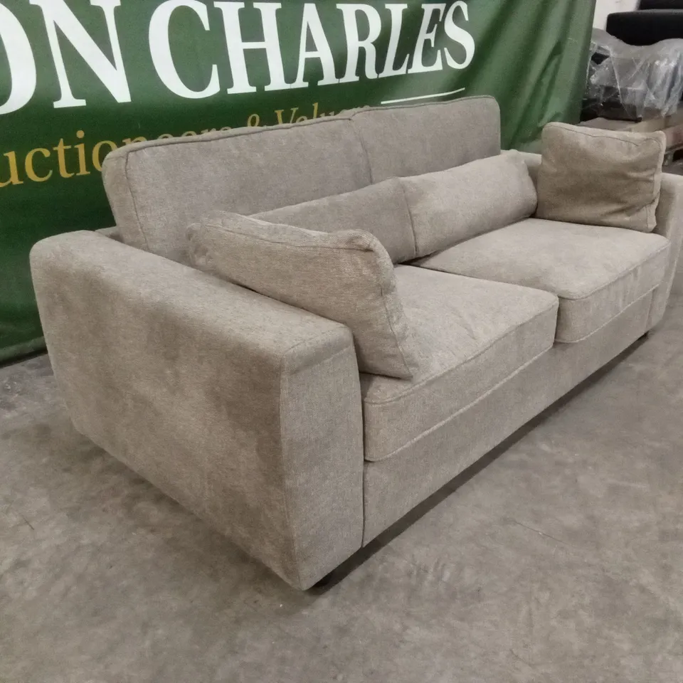 ELLON 3 SEATER FABRIC SOFA