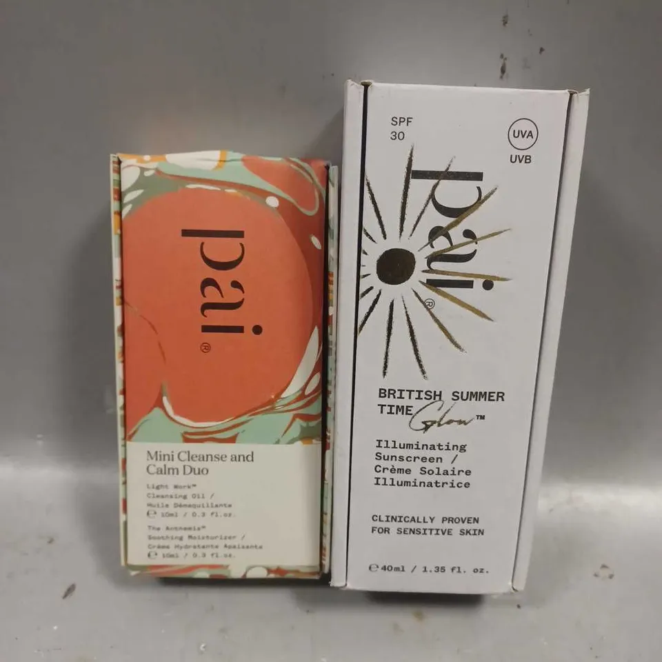 PAI SKINCARE MINI CLEANSE DUO & ILLUMINATING SUNSCREEN 40ML 