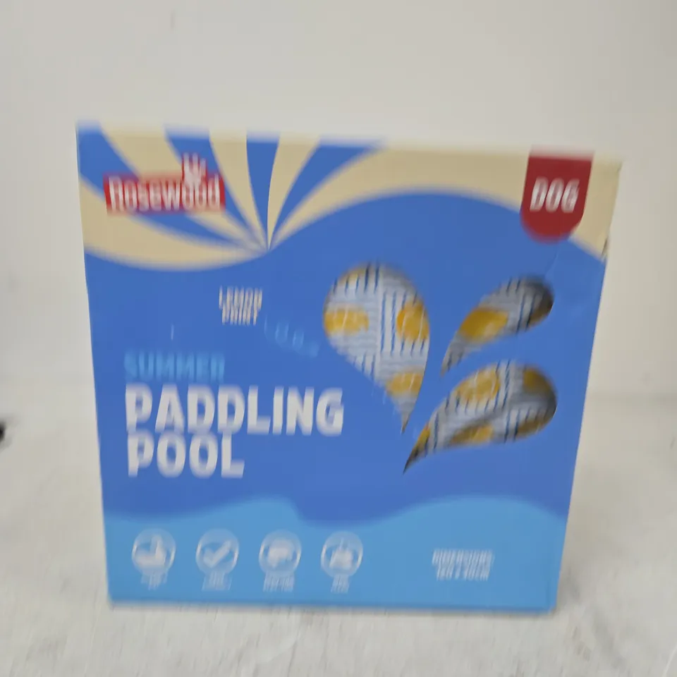 SUMMER PADDLING POOL – BLUE BOX
