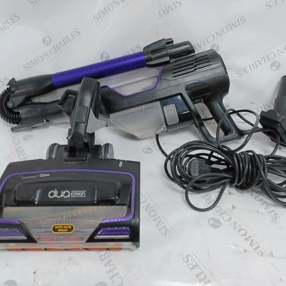 BOXED SHARK CORDED DUOCLEAN VACUUM CLEANER 