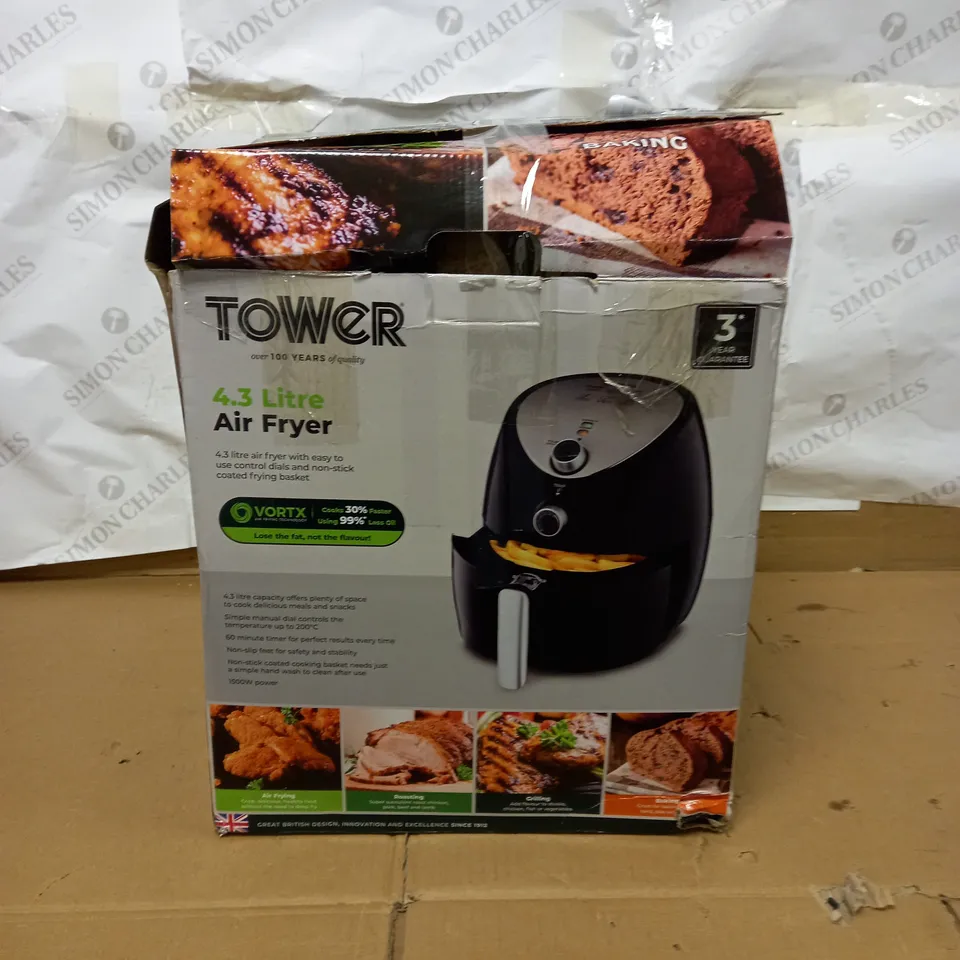 TOWER T17021 4.3 LITRE AIR FRYER