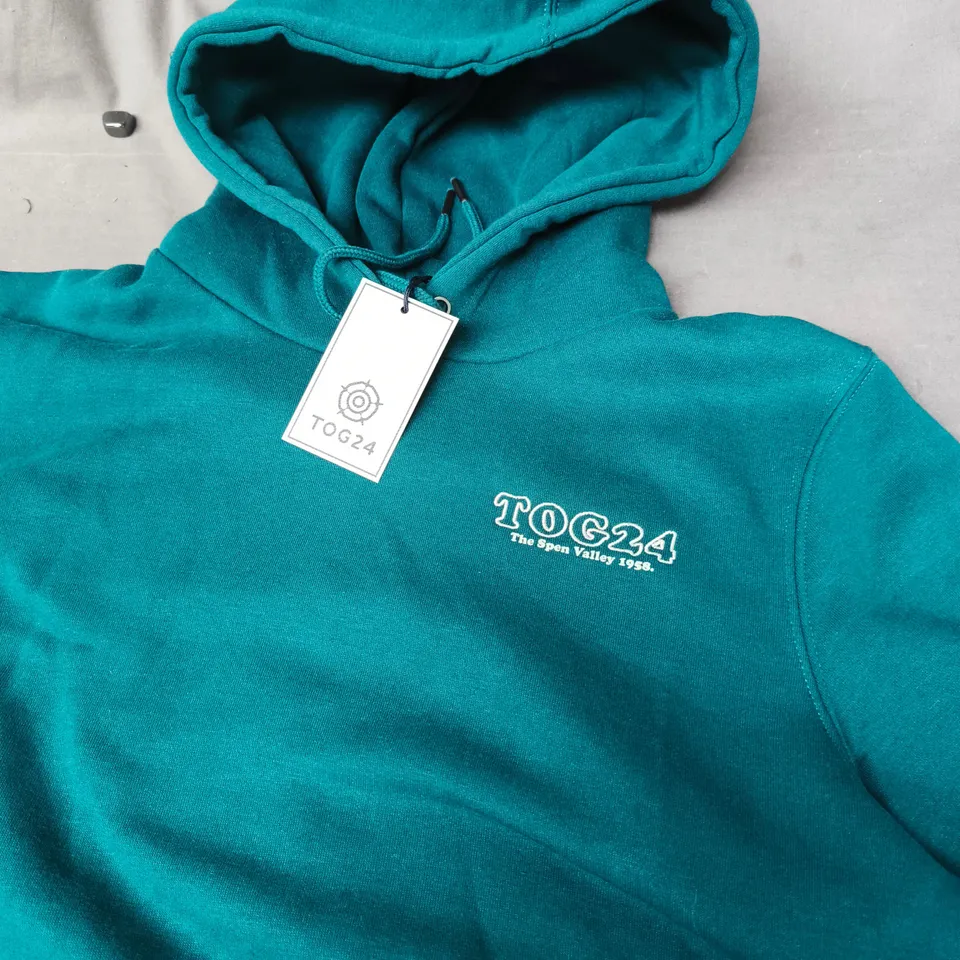 TOG24 HOODIE – TEAL - SIZE M