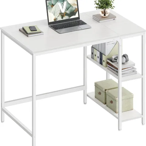 BOXED VASAGLE COMPUTER DESK, MODERN BASIC