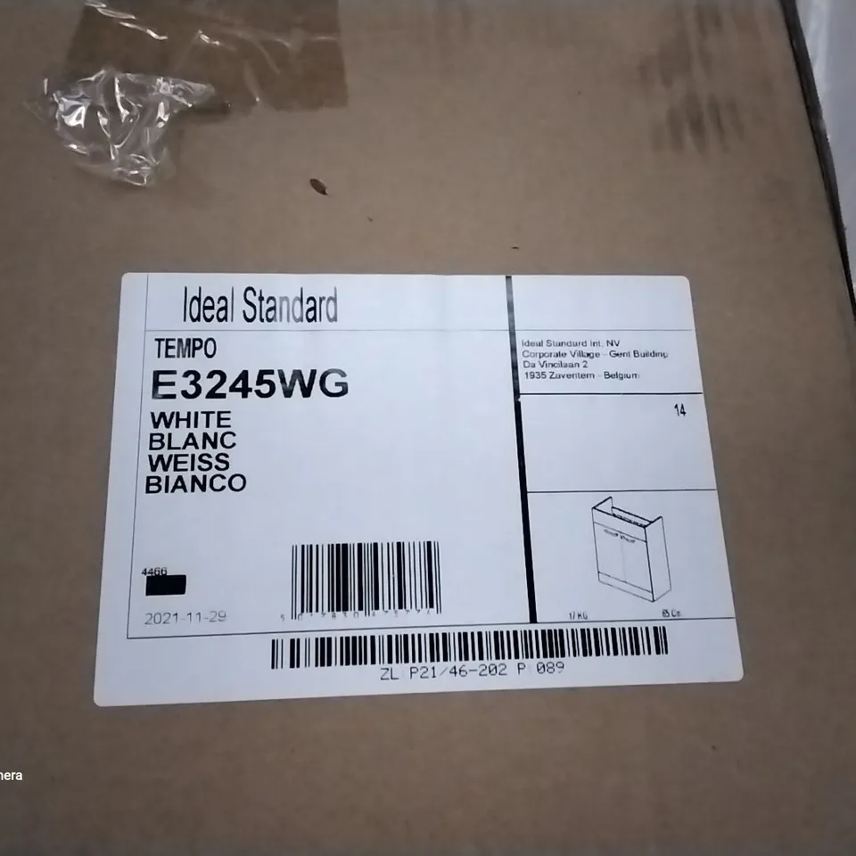 BOXED IDEAL STANDARD TEMPO E3245WG UNDER COUNTER 