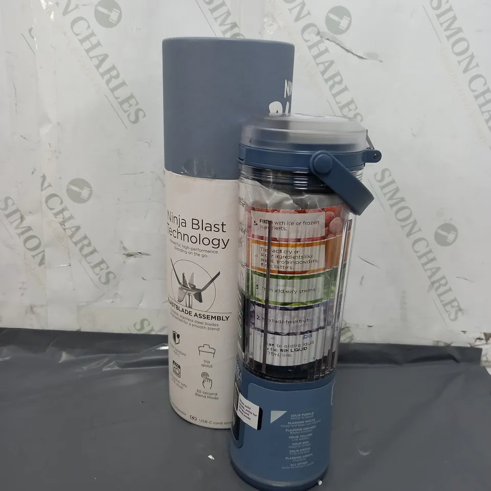 BOXED NINJA BLAST RECHARGEABLE BLENDER BC151UKNV