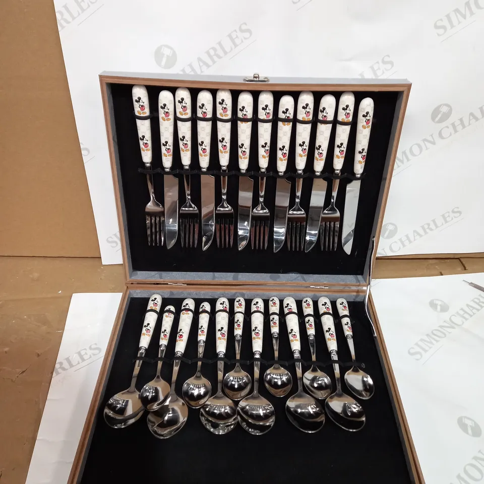 MICKEY MOUSE THEMED CUTLERY SET