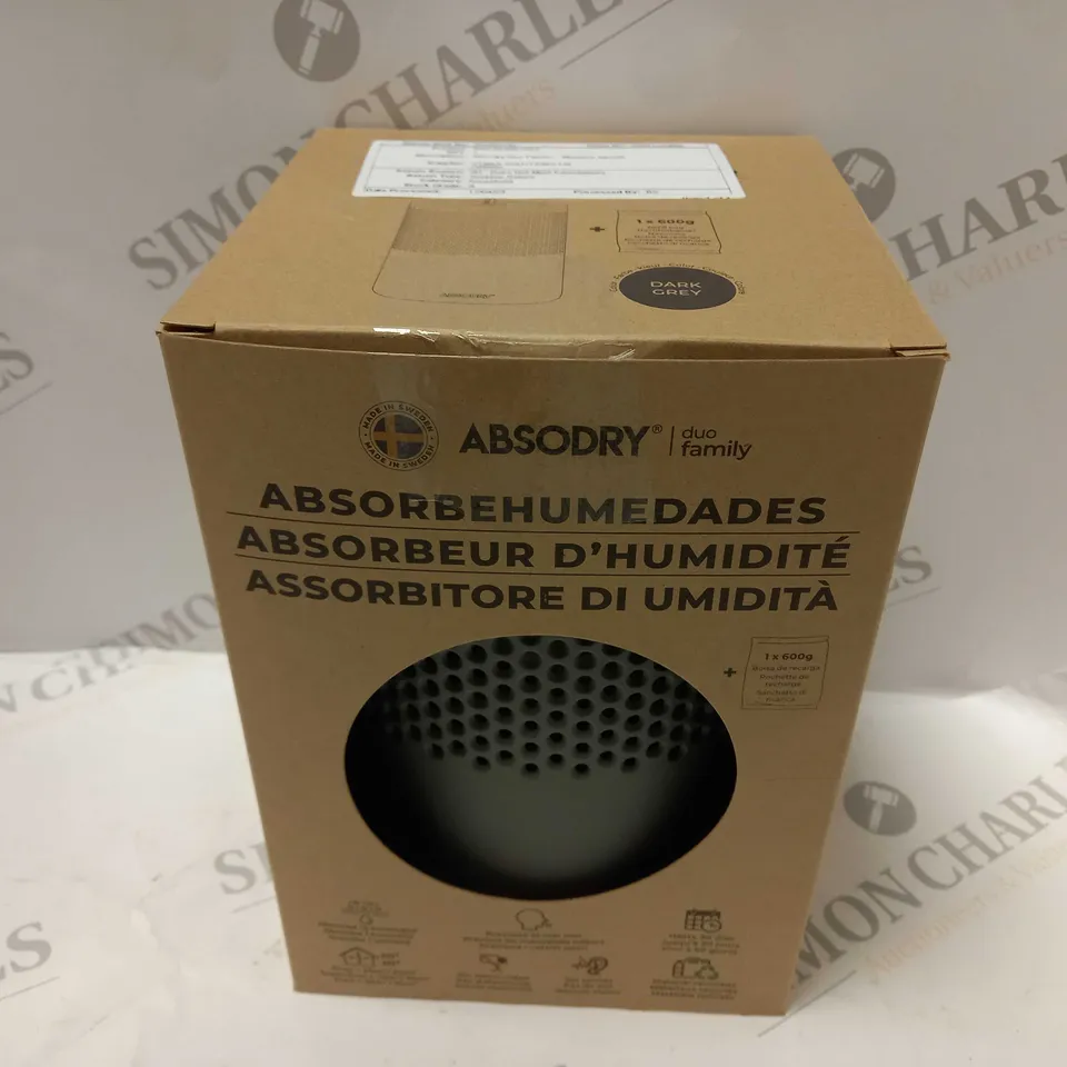BOXED ABSODRY MOISTURE ABSORBER - GREY