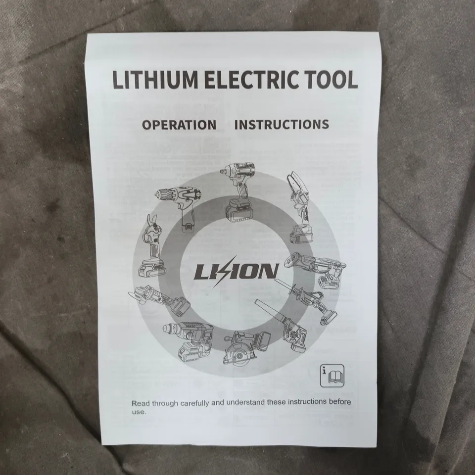 CHENTIANXIA CORDLESS DRILL KIT IN CARRY CASE – LITHIUM ELECTRIC TOOL