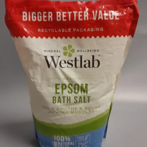 WESTLAB 2KG EPSOM BATH SALTS